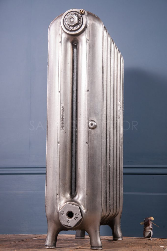 Beeston Double Column (190mm deep) Cast Iron Radiator 760mm High in Polish