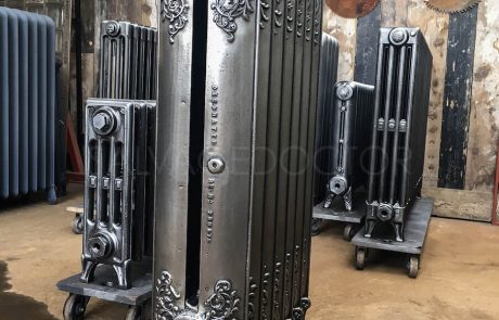 Double Column Beeston Decorated Cast Iron Radiator 965mm High